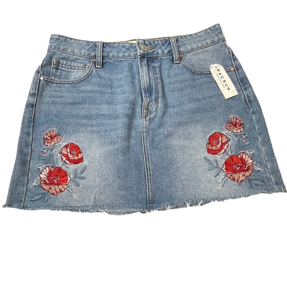 Pacsun denim skirt size 28 - Picture 2 of 10